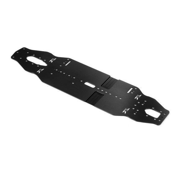 T4'21 Alu Solid Chassis 2.0mm - Swiss 7075 T6 - XRAY - 301005