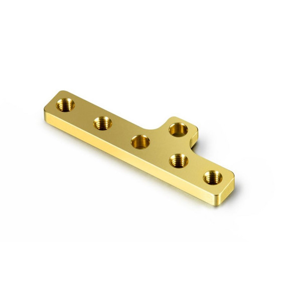 T4'17 BRASS MOTOR MOUNT PLATE - 303069 - XRAY