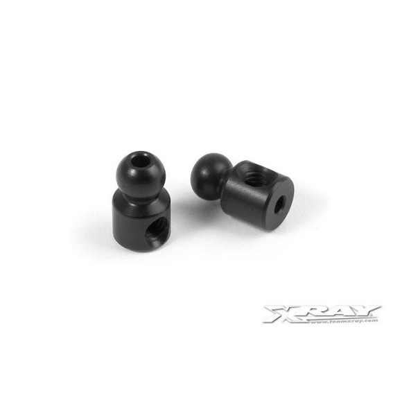 Bille 5mm alu noire (2) - XRAY - 303431-K