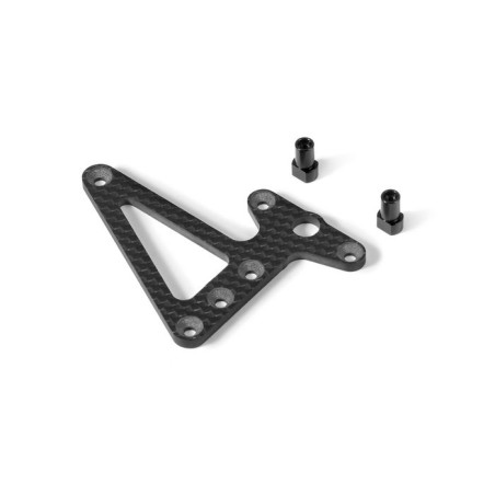 Support supérieur servo flottant carbone - XRAY - 306232