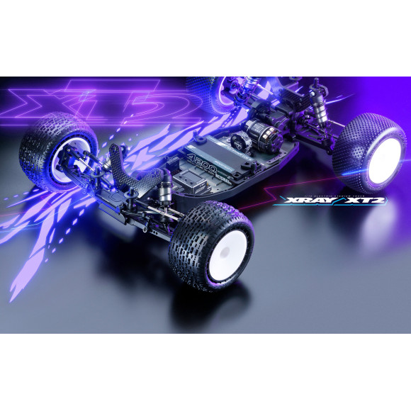 XRAY XT2C'28 - 2WD 1/10 ELECTRIC STADIUM TRUCK CARPET - XRAY - 320210