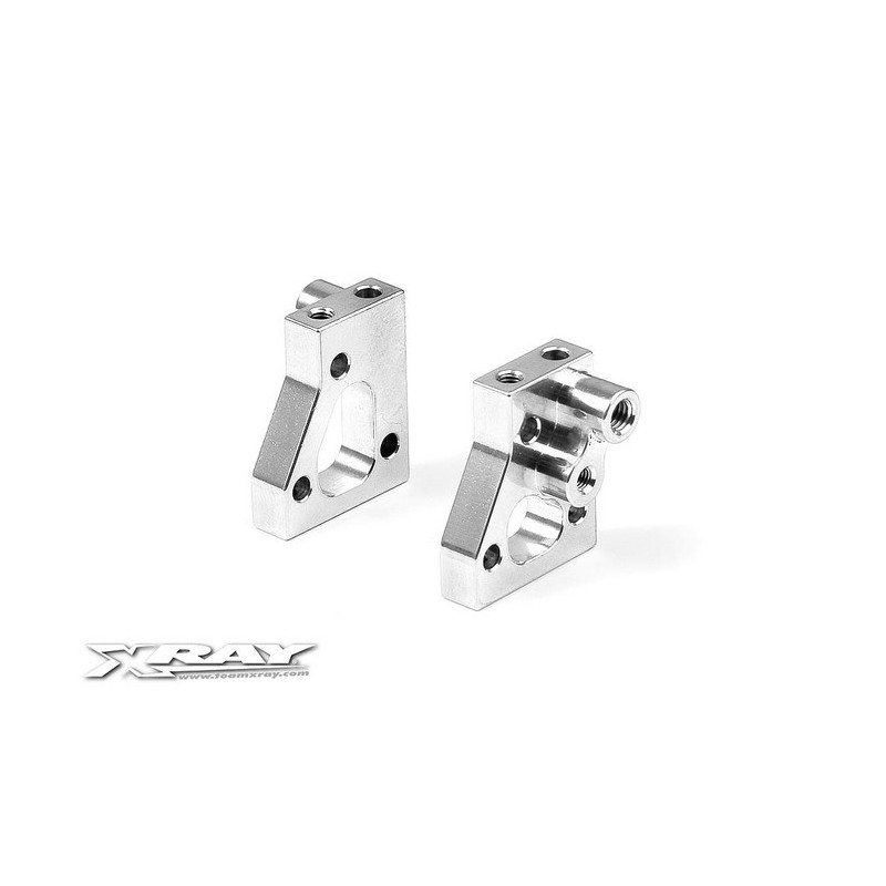 ALU RADIO PLATE MOUNTS (L+R) - SWISS 7075 T6 - 346231 - XRAY