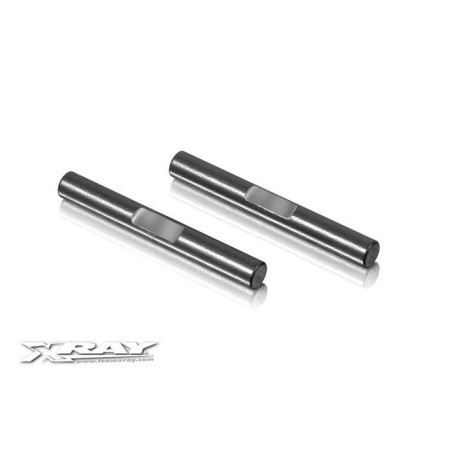 ALU REAR BODY HOLDER ARM PIN - HARD COATED (2) - 347331 - XRAY